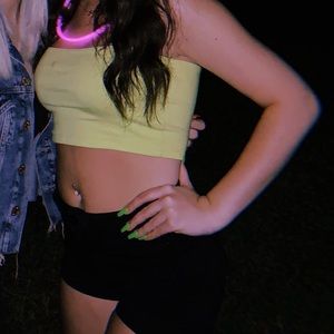 Neon Crop Top